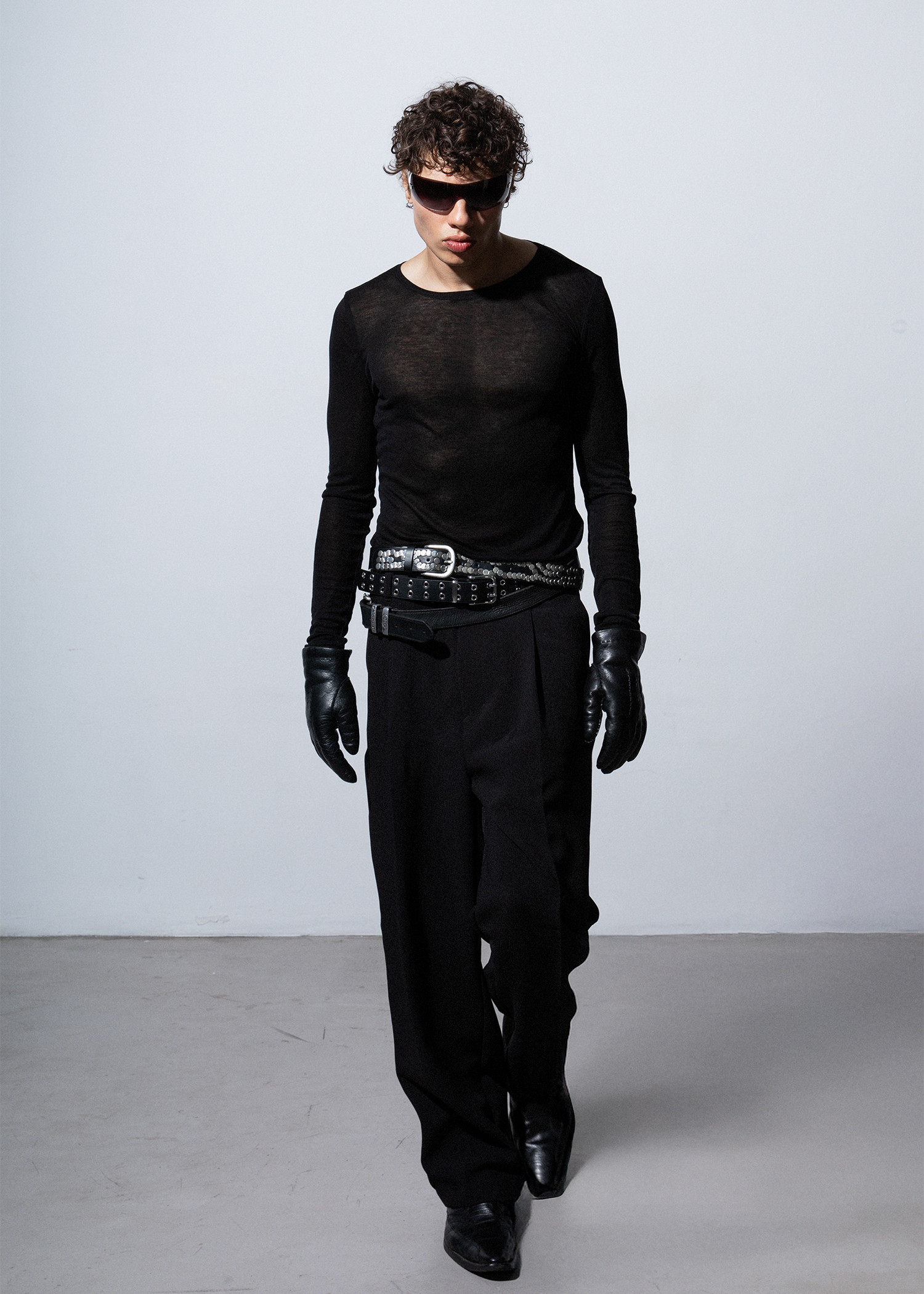 Editorial — menswear, all black